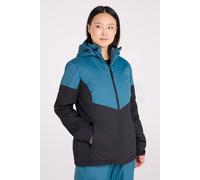 Mountain Warehouse Moon Womens Ski Jacket - Snowproof, Adjustable Hood - Ideal For Sports, Skiing, Snowboarding Dark Green Women's Size 18