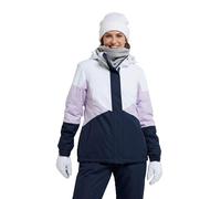 Mountain Warehouse Moon Womens Ski Jacket - Snowproof, Adjustable Hood - Ideal For Sports, Skiing, Snowboarding Lilac Women's Size 14