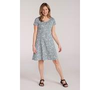Mountain Warehouse 'lora' Lightweight Breathable Casual Short Sleeve Summer Skater Dress In Pale Green Pale Green 6