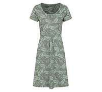 Mountain Warehouse Mountain Essentials Lora Womens Skater Dress - Lightweight & Breathable with Stylish Print - Best for Spring Summer, Outdoors & Everyday wear Light Khaki 8
