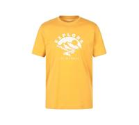 Mountain Warehouse Mountain Explorer Mens Tee - 100% Cotton Casual T-Shirt, Lightweight, Breathable - Best for Spring Summer, Hiking, Camping & Outdoors Mustard (Mountain Explorer) XL