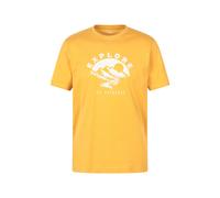 Mountain Warehouse 'Mountain Explorer' Mens Tee Cotton Breathable Casual T-Shirt Mustard - Size 3XL