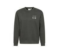Mountain Warehouse Mountain Scene Mens Graphic Sweatshirt Khaki S
