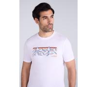 Mountain Warehouse Mountain Stripe Men's Graphic T-Shirt - White