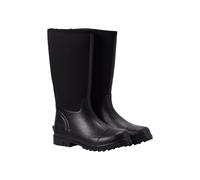 Mountain Warehouse Mucker Womens Neoprene Long Boot | Ladies Durable Wellington Rain Boots with Deep Lugs for Grip & Stability, Easy to Clean Footwear, For Winter, Garden, Walking