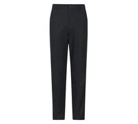 Mountain Warehouse Nature Mens Chino Stretch Trousers - UV Protected, Water Resistant, Comfy & Soft Bottoms, Everyday Wear - Spring, Summer Walking, Hiking, Outdoors Black W28