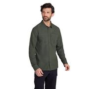 Mountain Warehouse Navigator II Mens Anti-Mosquito Shirt - Stretchy, Lightweight & Breathable Tee Shirt - for Spring Summer, Cycling & Outdoors Khaki 2XL