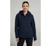 Mountain Warehouse Nevis Fleece Lined Hoodie Warm Hoody Jumper In Navy Navy 18