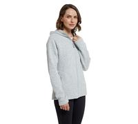 Mountain Warehouse Nevis Full Zip Womens Fleece Jacket - Lightweight, Compact & Breathable Coat with Pockets - For Spring Summer Walking &Travelling Grey Women's Size 10
