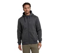 Mountain Warehouse Nevis II Mens Fur Lined Hoodie - Black - Black - Size: XXL