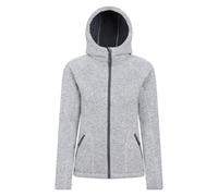 Mountain Warehouse Nevis Womens Fur Lined Hoodie - Grey - Grey - Size: 16