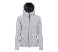 Mountain Warehouse Nevis Womens Fur Lined Hoodie - Grey - Grey - Size: 10