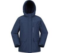Mountain Warehouse Noah Kids Borg Lined Waterproof Jacket - Navy