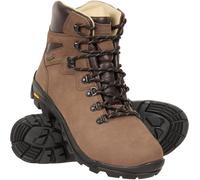 Mountain Warehouse Odyssey Extreme Womens Waterproof Vibram Hiking Boots - Brown - Brown - Size: 5