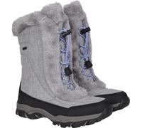 Mountain Warehouse Ohio Youth Snow Boots - Breathable, Waterproof & Quick Drying Childrens Boots - IsoTherm Heat Retention - Ideal For Winter Holidays - For Boys & Girls Dark Grey Junior Shoe Size 4