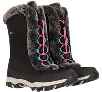 Mountain Warehouse Ohio Youth Snow Boots - Breathable, Waterproof & Quick Drying Childrens Boots - IsoTherm Heat Retention - Ideal For Winter Holidays - For Boys & Girls Pink Kids Shoe Size 13