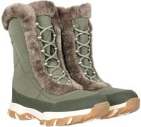 Mountain Warehouse Ohio Womens Snow Boots - Green - Green - Size: 6