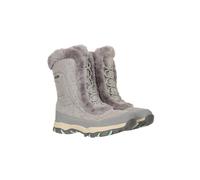 Mountain Warehouse Ohio Womens Snow Boots - Snow Proof Ladies Faux Fur Shoes, Thermal Tested -20 °C, IsoTherm - Winter Skiing, Winter Sports, Walking Mint - Unicorn Adult Shoe Size 5