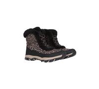 Mountain Warehouse Ohio Womens Thermal Printed Short Snow Boots Black (Printed) Adult Shoe Size 8