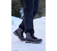 Mountain Warehouse 'ohio' Thermal Printed Insulated Faux Fur Short Winter Snow Boots In Black Black 5
