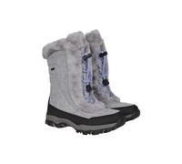 Mountain Warehouse Ohio Youth Snow Boots - Breathable, Waterproof & Quick Drying Childrens Boots - IsoTherm Heat Retention - Ideal For Winter Holidays - For Boys & Girls Dark Grey Kids Shoe Size 4