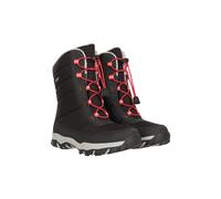 Mountain Warehouse Ohio Youth Snow Boots - Breathable, Waterproof & Quick Drying Childrens Boots - Isotherm Heat Retention - Ideal for Winter Holidays - for Boys & Girls Black Kids Shoe Size 3