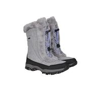 Mountain Warehouse Ohio Youth Snow Boots - Breathable, Waterproof & Quick Drying Childrens Boots - IsoTherm Heat Retention - Ideal For Winter Holidays - For Boys & Girls Dark Grey Kids Shoe Size 13