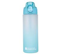 Mountain Warehouse Ombre Push Lid Bottle Bpa Free Leak Proof Gym Water Container In Blue Blue One Size