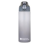 Mountain Warehouse Ombre Push Lid Bottle Bpa Free Leak Proof Gym Water Container In Grey Grey One Size