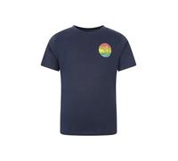 Mountain Warehouse Ombre Sunset Kids Tee - UV Protection, Lightweight, Boys & Girls - Summer Beach Days & Outdoors Navy Kids Size 7-8 Years