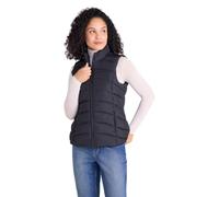 Mountain Warehouse Opal Womens Padded Gilet - Lightweight Body Warmer, Water Resistant Sleeveless Jacket with Front Pockets - Light Rain, Spring Summer Black Women's Size 18