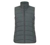 Mountain Warehouse Opal Womens Padded Gilet - Lightweight Body Warmer, Water Resistant Sleeveless Jacket with Front Pockets - Light Rain, Autumn, Winter Dark Khaki Women's Size 6