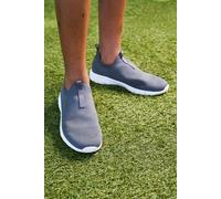 Mountain Warehouse Orbit Kids Slip-On Shoes - Lightweight with EVA Cushioning, Casual Wear - Spring, Summer, Walking, Hiking & Outdoors Charcoal Junior Shoe Size 1