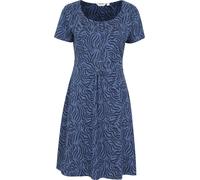 Mountain Warehouse Orchid Patterned Womens UV Dress - UPF40 Beach Dress, Lightweight Ladies Dress, Pockets, Durable Day Dress - for Spring Summer, Travelling, Poolside Dark Blue Women's Size 10