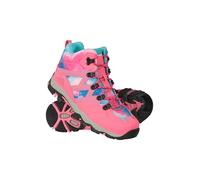 Mountain Warehouse Oscar Kids Everyday Walking Boots | Boys & Girls Breathable & Comfy Design with Sturdy Grip, Padded Tongue & Ankle for All-Day Comfort, For Hiking, School