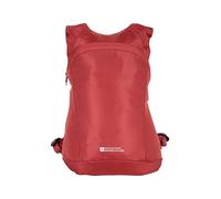 Mountain Warehouse Packaway Backpack - Lightweight Rucksack, Waterproof Bag, Taped Seams - For Burgundy