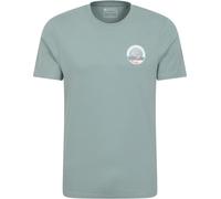 Mountain Warehouse Padstow Printed Mens T-Shirt - Green - Green - Size: M