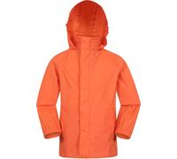 Mountain Warehouse Pakka Kids Waterproof Rain Jacket Orange 3-4y