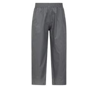 Mountain Warehouse Pakka Kids Waterproof Over Trousers Grey 5-6y