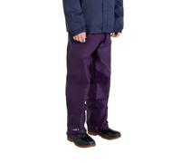 Mountain Warehouse Pakka Kids Waterproof Over Trousers - Taped Seams Rain Pants, Lightweight, Rip-Stop, Packaway Bag - for Autumn Winter, Walking, Travelling Purple Kids Size 3-4 Years