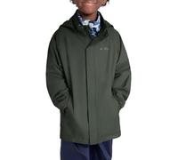 Mountain Warehouse Pakka Kids Waterproof Jacket - Wind Resistant, Lightweight,Breathable Rain Coat for Girls & Boys, Packaway Bag - For Rain, Spring Summer Khaki Kids Size 11-12 Years