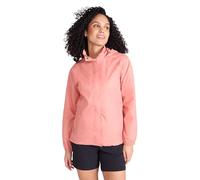 Mountain Warehouse Pakka Womens Waterproof Packable Jacket - Foldaway Hood Jacket, Ladies Coat, Lightweight Rain Jacket - For Spring Summer, Walking, Travelling Coral Women's Size 12