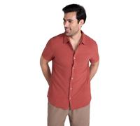 Mountain Warehouse Palm Mens Textured Short Sleeve Shirt - Lightweight & Breathable Top, Casual & All-Day Wear - Spring Summer Camping, Outdoors, Travelling, Walking