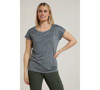 Mountain Warehouse 'panna Ii' Short Sleeve Loose Fit Stretchy Uv Protection T-Shirt In Grey Grey 4