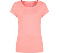 Mountain Warehouse Panna II Womens UV Loose T-Shirt - Relaxed Bit with Iso Cool Fabric, Activewear - Best for Spring Summer Running, Cycling, Outdoors, Hiking & Walking Coral Women's Size 16