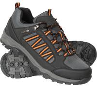 Mountain Warehouse Path Mens Waterproof Outdoor Walking Shoes - Black - Black - Size: 6