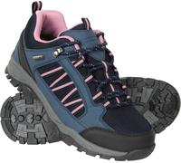 Mountain Warehouse Path Womens Waterproof Walking Shoes - Navy - Navy - Size: 9