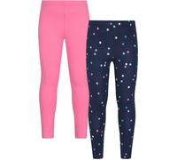 Mountain Warehouse Patterned Casual Kids Leggings 2-Pack - Navy