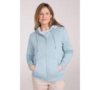 Mountain Warehouse 'penzance' Lightweight Breathable Casual Relaxed Zip Through Hoodie In Pale Green Pale Green 12