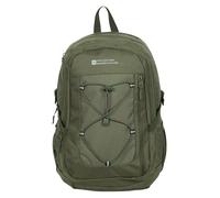 Mountain Warehouse Peregrine Laptop Bag 30L - Large Day Pack with Padded Airmesh Back, Bottle & Laptop Pocket - All Season Camping, Hiking, Outdoors & Trekking Green One Size